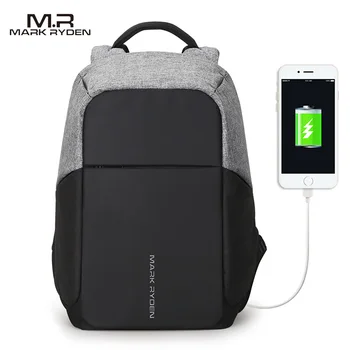 

Mark Ryden Multifunctional USB charging Men 15 inch Laptop Backpacks For Teenager Fashion Male Mochila backpack anti thief