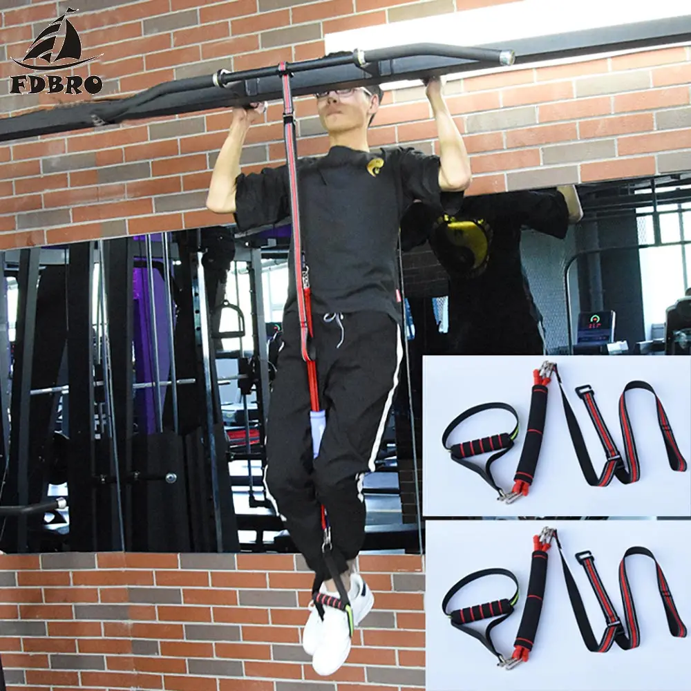 FDBRO Pull Up Band Training Indoor Horizontal Bar Auxiliary Workout Belt Elastic Rope Resistance Bands Arm Gym Device | Спорт и