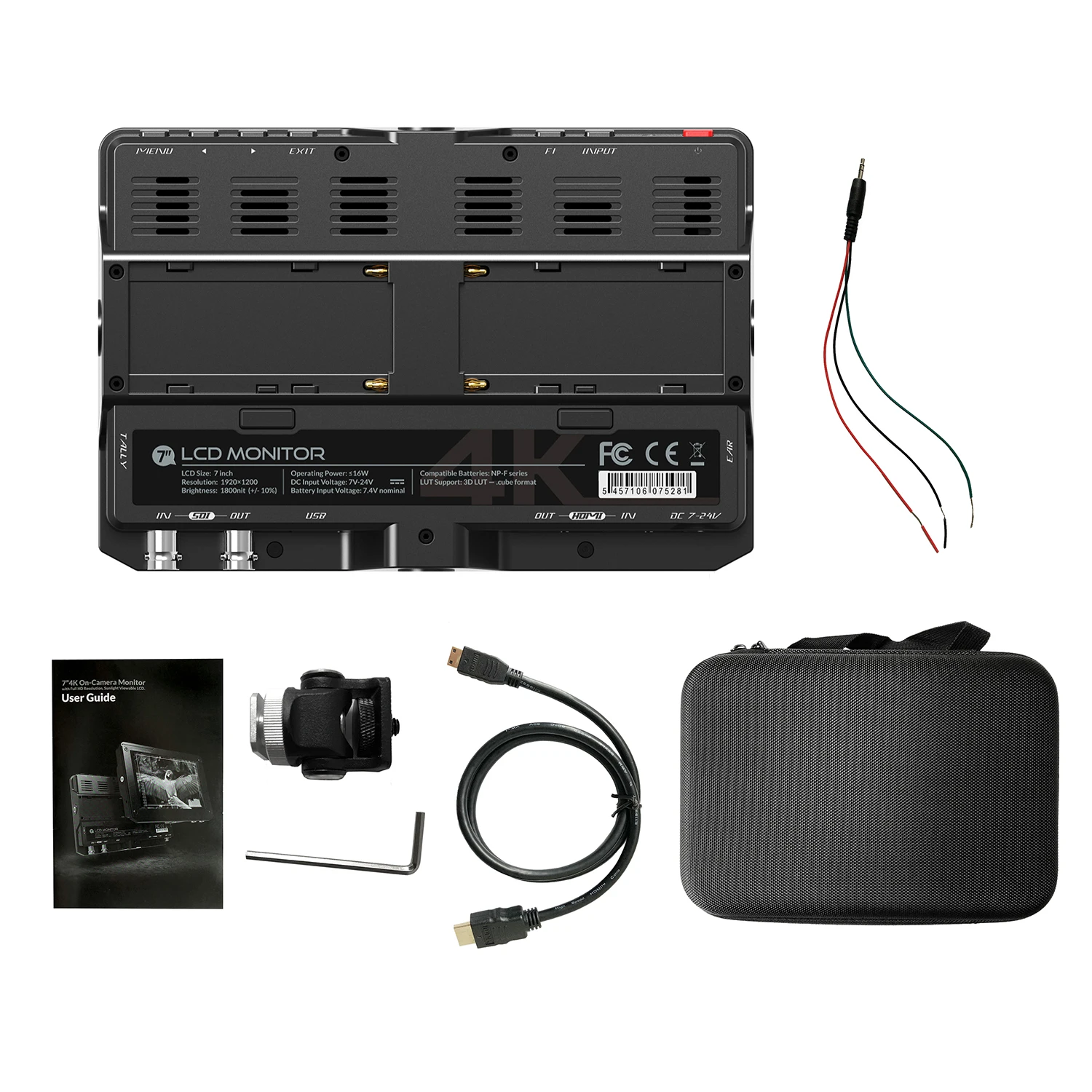 nanaLILLIPUT H7S箱あり・SDI・HDMI対応 Amazon.co.jp: LILLIPUT H7S 3D LUT 4K HDMI 3G-SDI 入力/出力 7