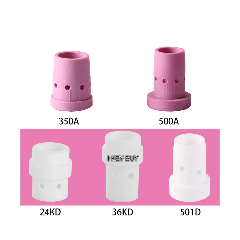 

2Pieces/Lot Panasonic Type Gas Shielded Welding Torch 350A/500A CO2 Welder Torch Gas Shunt Ceramic Nozzle Accessories