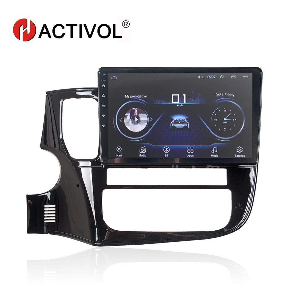 HACTIVOL 10 1 &quot1024*600 четырехъядерный android 8 автомобильный радиоприемник для Mitsubishi