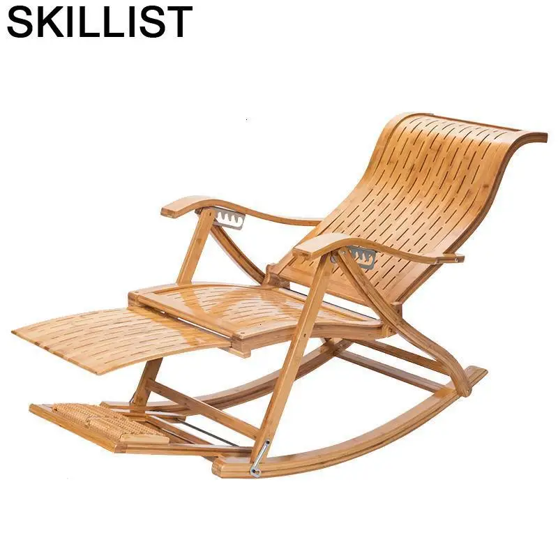 Современное кресло кресло-качалка современный Para Sala Bamboo Cama складывающаяся