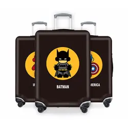 Мультяшный чемодан защитный чехол Kawaii аксессуары для путешествий водонепроницаемый утолщенный эластичный XL чехол для чемодана