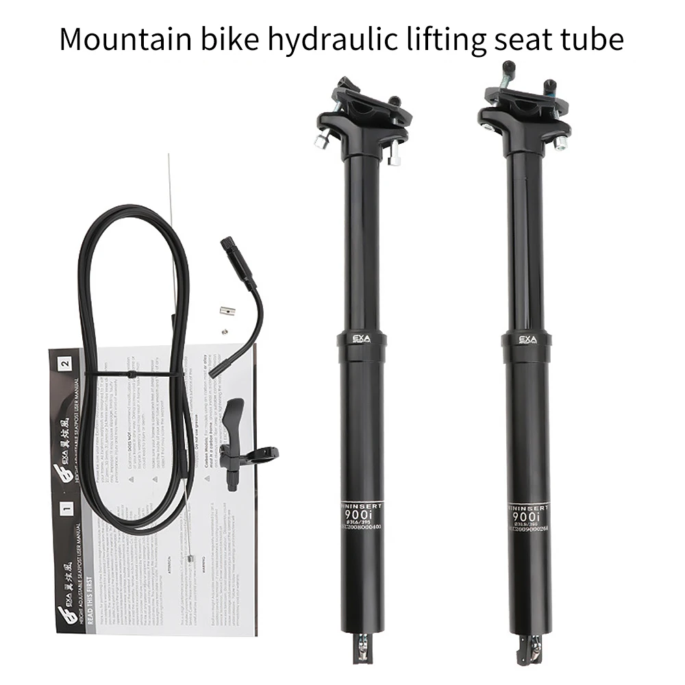 900i MTB Bike Dropper Seat Post Internal Cable Routing Seatpost for Mountain 30.9mm 31.6mm | Спорт и развлечения