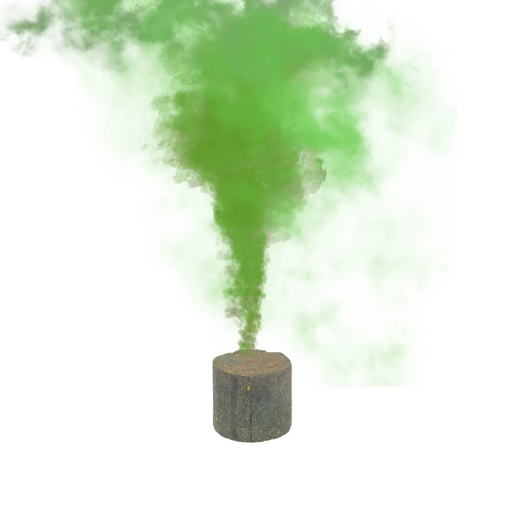 1, 6 штук в партии, Цвет дым таблетки Хэллоуин реквизит сгорания смога торт эффект дыма бомба таблетки Портативный Опора 2,2x2,5 см JL29