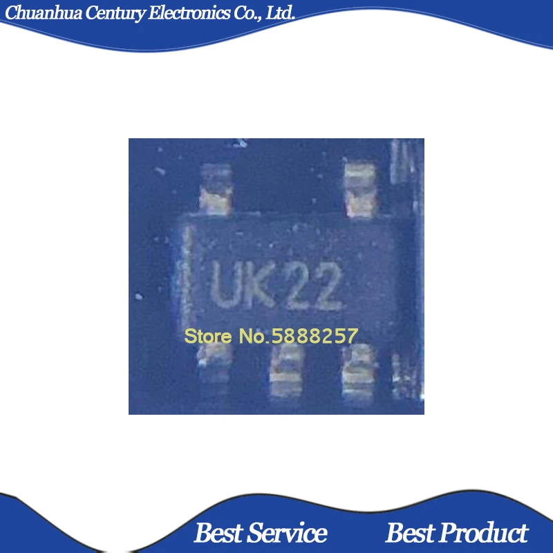 

10 шт./лот MCP1824T-ADJE/OT UK22 SOT23-5 новые и оригинальные