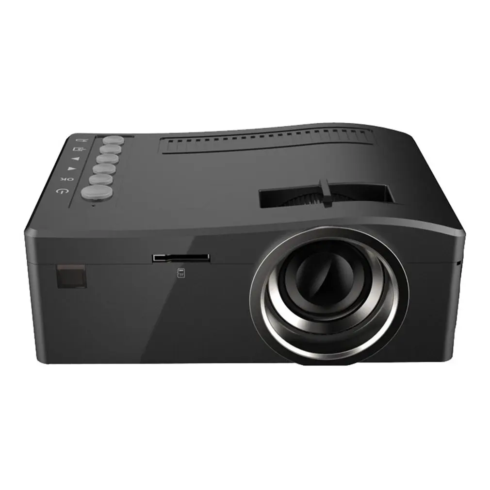 Uc18 Hd Домашний Мини Микро проектор домашний кинотеатр компьютер светодиодный портативный проектор с технологией подавления шума