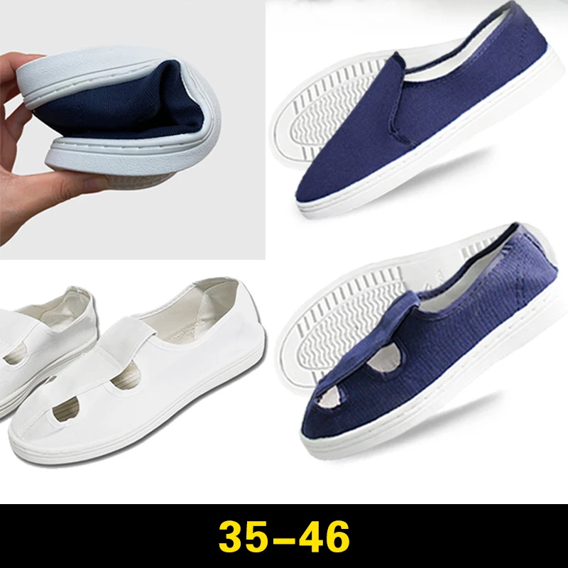 Zapatos de seguridad antiestáticos Unisex, calzado de trabajo para laboratorio, sala de limpieza, taller electrónico, laboratorio, fábrica, técnica, industria