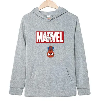 

fashion brand high Quality The Avengers Iron Man Spiderman Costume Hoodies Men Superhero Spider Hooded Sweatshirts Casual Tops