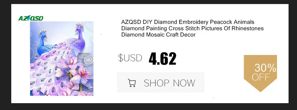 AZQSD DIY 5D Diamond Painting Apple Flower Full Drill Home Decoration Diamond Embroidery Mosaic Floral Handmade Gift Full Kits