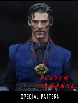 

In Stock Meditation series 1/6 Scale Benedict Cumberbatch Head Sculpt Closed Eyes Doctor Strange head Normal/Damaged vision