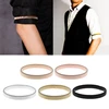 Arm Warmer Shirt Sleeve Holder Metal Anti-Slip Elastic Bracelets Stretch Armband ► Photo 2/6