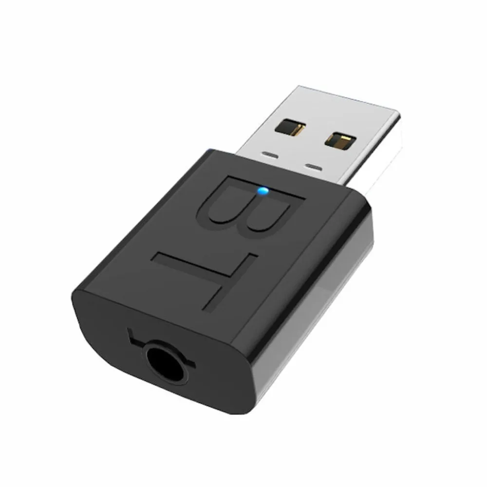 3,5 мм беспроводной Bluetooth 5,0+ EDR USB AUX аудио музыкальный приемник адаптер аудио передатчик/приемник адаптер 40DEC25