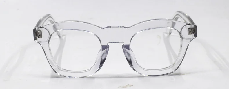 Винтажная итальянская ацетатная оправа для очков 1960-х годов в японском стиле, ручная работа, для мужчин и женщин, очки с прозрачными линзами, Rx able, полная оправа, высокое качество