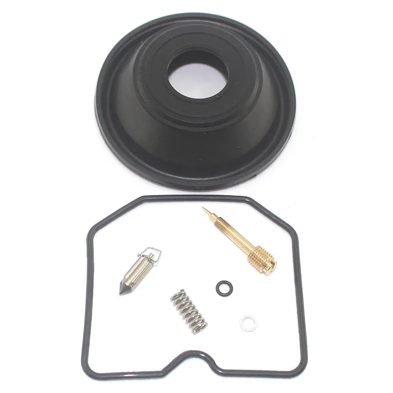 1set Ремкомплект карбюратора комплект для Kawasaki ZZR250 EX250 EX250H ZZR EX GPX 250 H GPX250 Настройка вакуумной диафрагмы игольчатый клапан прокладка - Цвет: 1set
