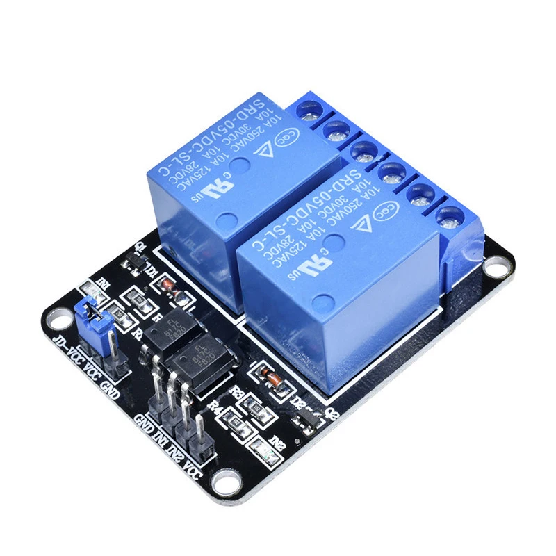 AABB-1Pcs 12V 2 канала релейный модуль щита для Arduino Arm Pic Avr Dsp электронное реле