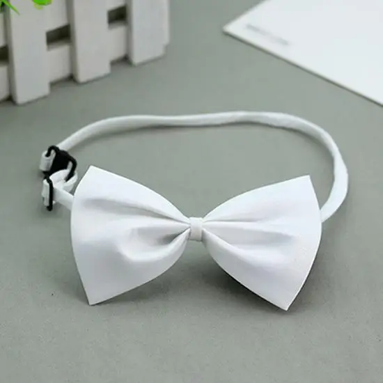 

Cute Solid Color Adjustable Cat Bowtie Pet Dog Collar Bowknot Necktie Bow Tie