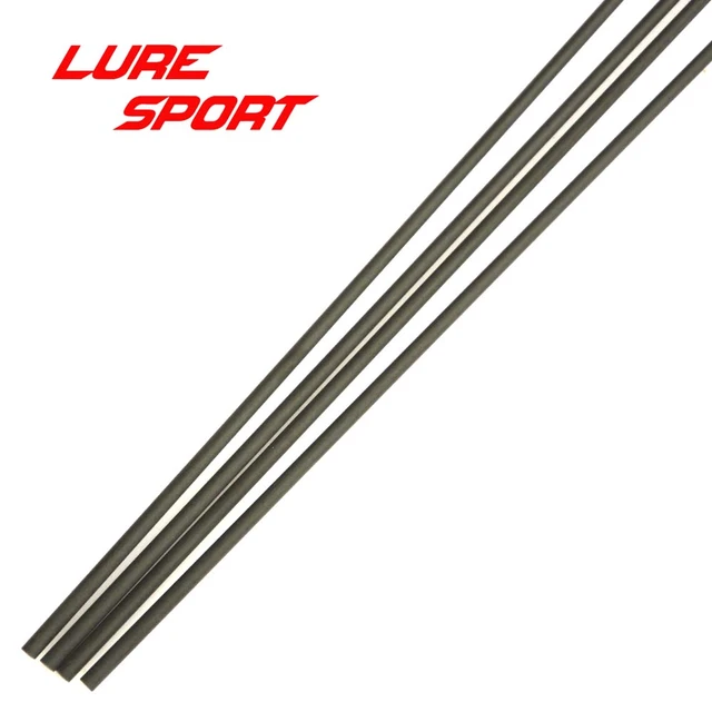 LureSport 4pcs 46cm Solid carbon rod Tip blank no paint Rod building  components Fishing Pole Repair DIY Accessories - AliExpress