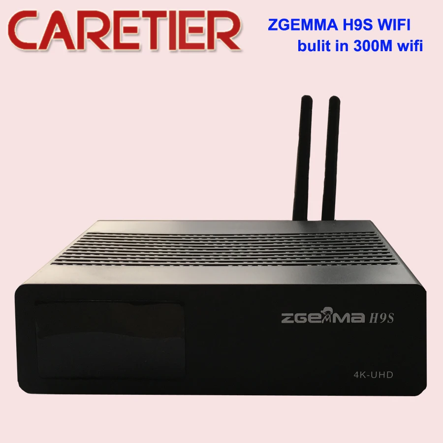 Супер ZGEMMA H9S 4K UHD tv Box H.265/HEVC поддержка QT Stalker IP tv один DVB-S2X спутниковый тюнер