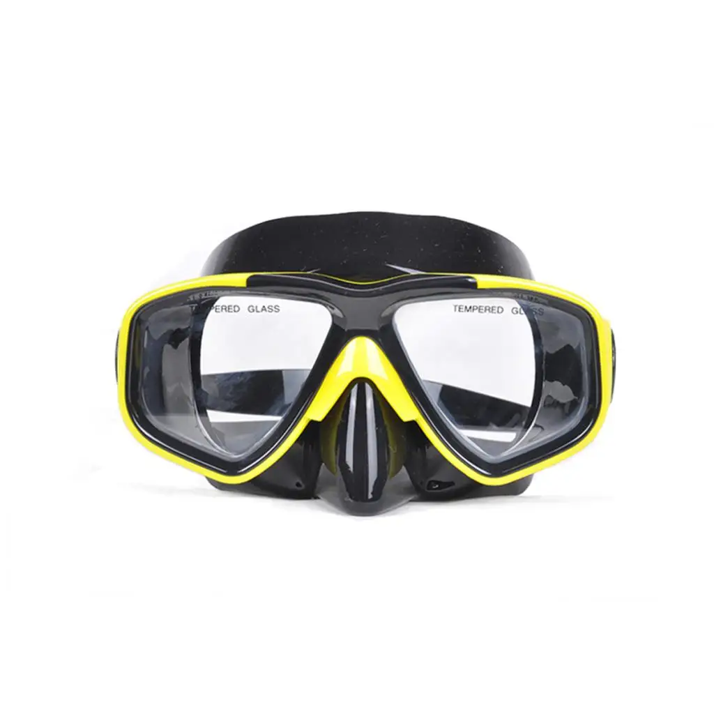 Adjustable Adult Diving Snorkeling Freediving Mask Snorkel Set Dive Goggles Water Sports Free Diving Spearfishing Swimming