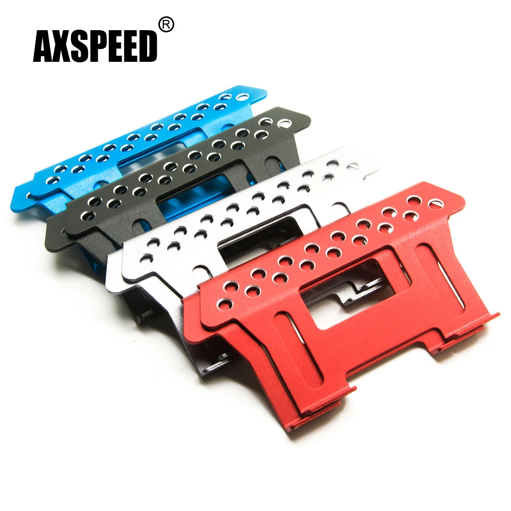 AXSPEED 2 шт. металлическая боковая Педальная пластина для осевой SCX10 боковые