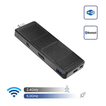 

S41 Intel Celeron N4120 Office Mini PC Windows 10 Pro DDR4 4GB RAM 64GB ROM TV Stick 2.4G 5G WiFi Bluetooth Mini Computer