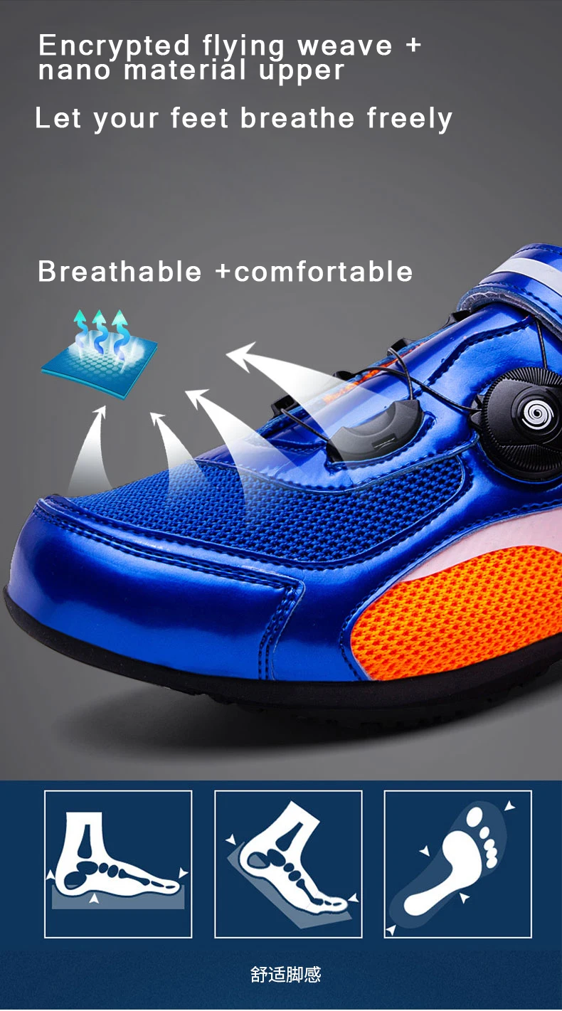 Men Cycling Shoes Sapatilha Ciclismo Mtb Men Sneakers Women Self-Locking Bicycle Racing Triathlon Mountain Bike Sports Shoes