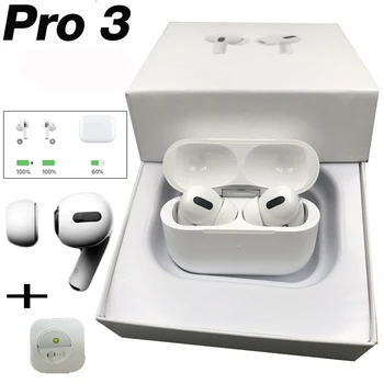 for airpoddings Pro 3 Wireless Bluetooth Earphone headphones Active Noise Cancellation with Charging Case for IPhone iPad 1