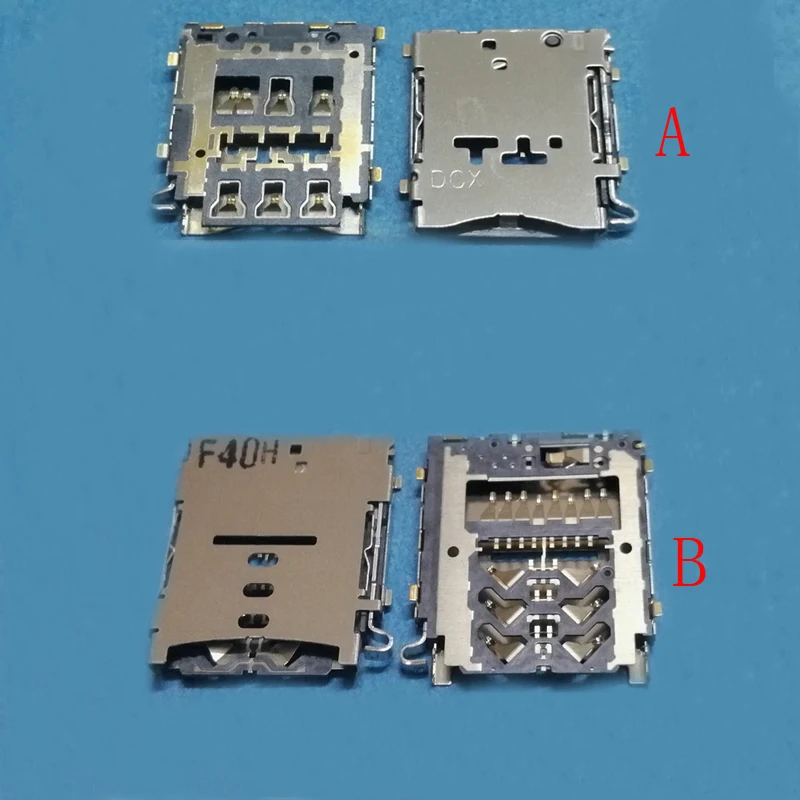

2Pcs Reader Sim Card Socket For Samsung Galaxy A3 A7 A3000 A3009 A300 A5 A5000 A5009 A7000 A7009 Slot Tray Holder Connector