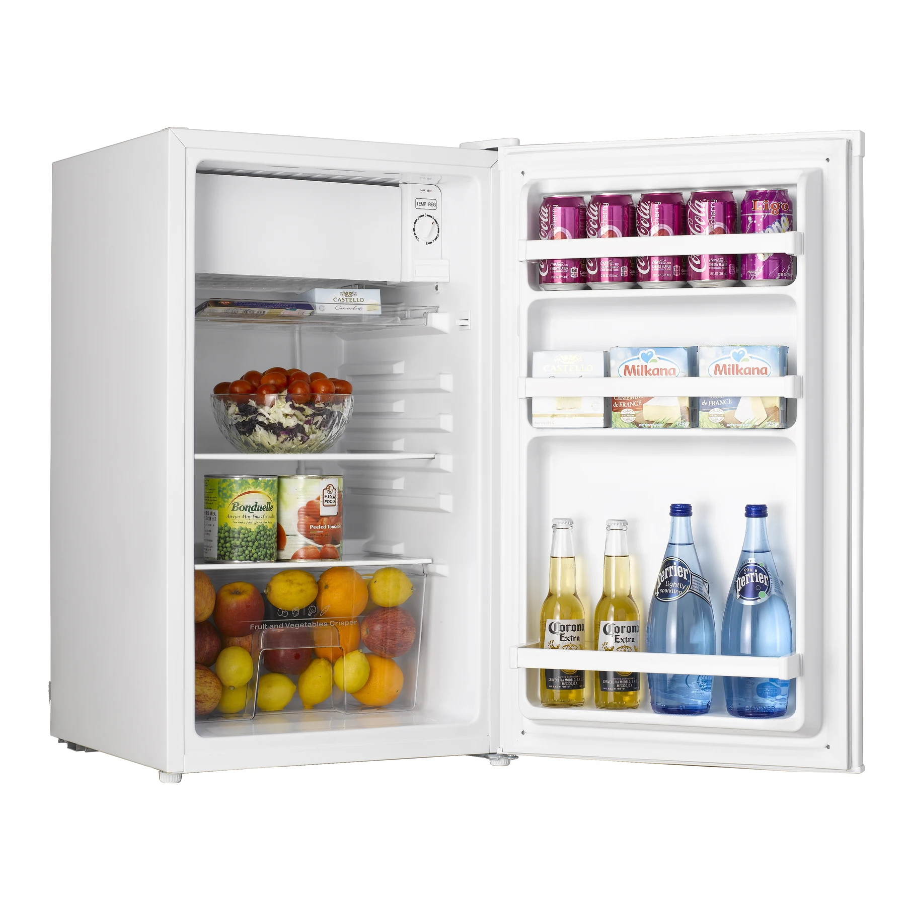 Hisense Холодильник RR130D4BW1 A+ energy saving Low noise Door Balcony Adjustable thermostat Freezer zone Fresh BD-65 | Бытовая