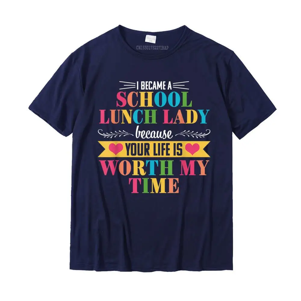 Casual Comics Men Top T-shirts Classic Summer Autumn Short Sleeve Round Collar Pure Cotton Tops T Shirt Custom T Shirts School Lunch Lady Cute Appreciation Back to School Gift T-Shirt__MZ17779 navy