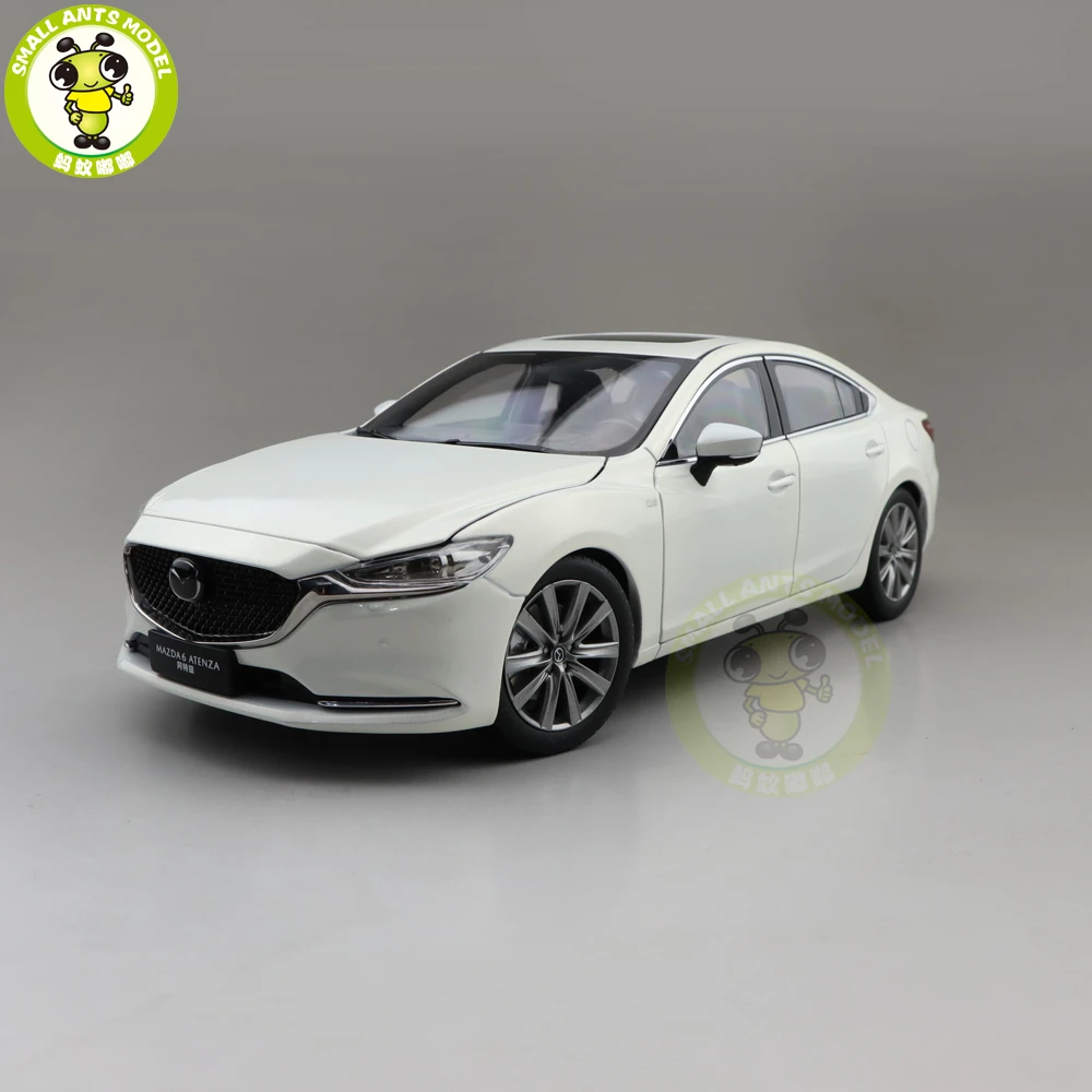 国内外の人気! 1 18 ミニカー マツダ6 アテンザ MAZDA6 ホワイト