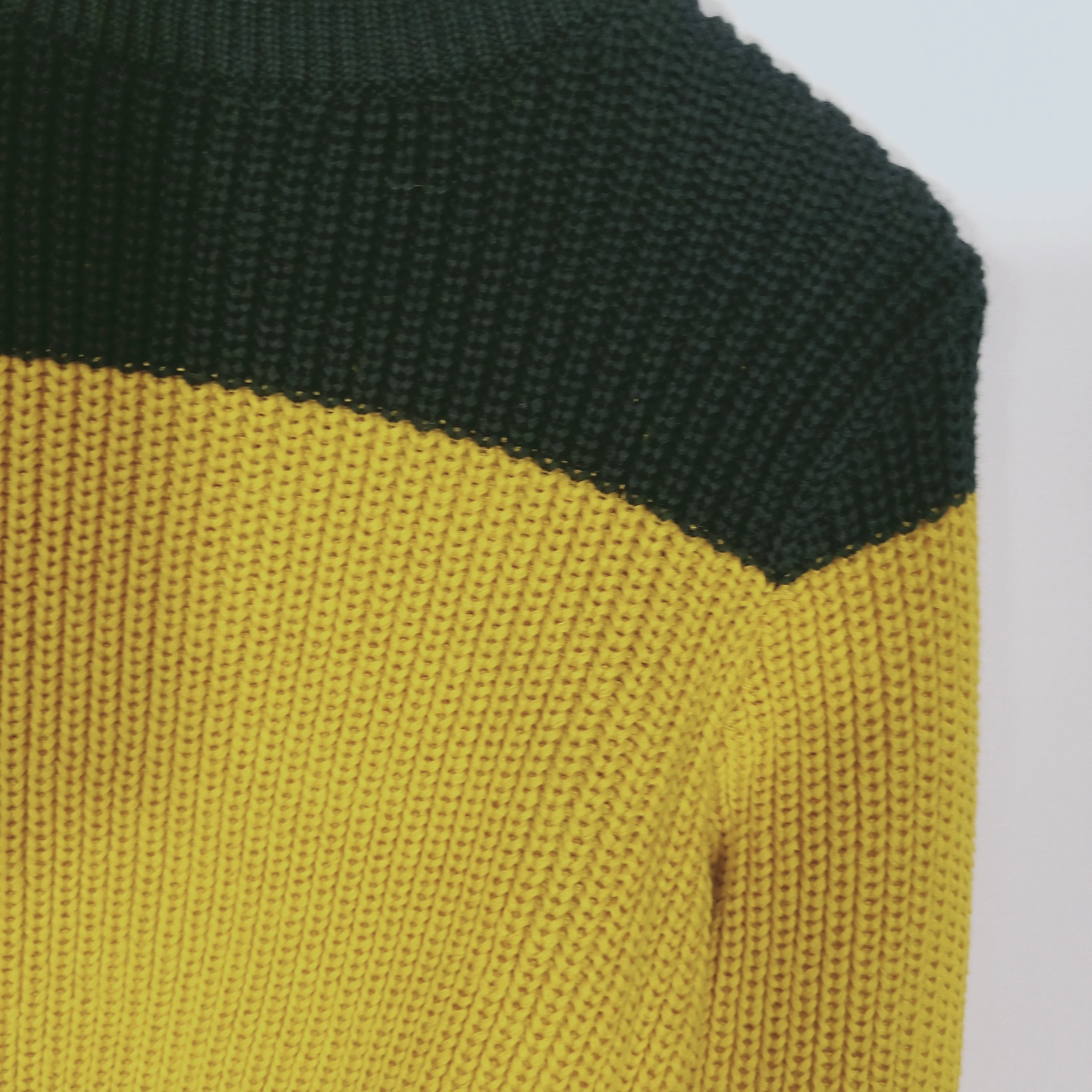 BOBOZONE/черный и желтый вязаный свитер в стиле пэчворк для маленьких мальчиков и девочек