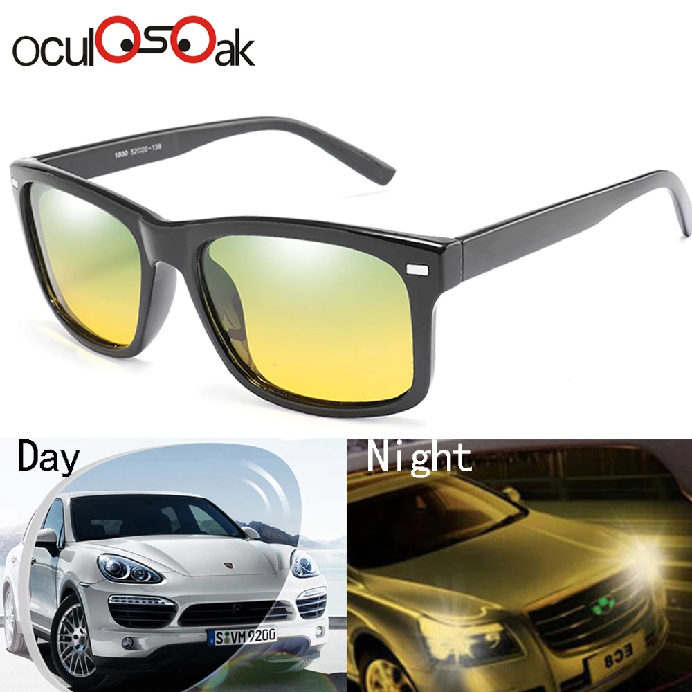Мужские поляризационные очки oculovas качественные солнцезащитные для вождения в