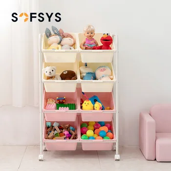 

Children Toy Storage Rack Baby Toy Storage Cabinet Rack Simple Storage Box Kindergarten Toy Rack Storage Holders Racks Shelf