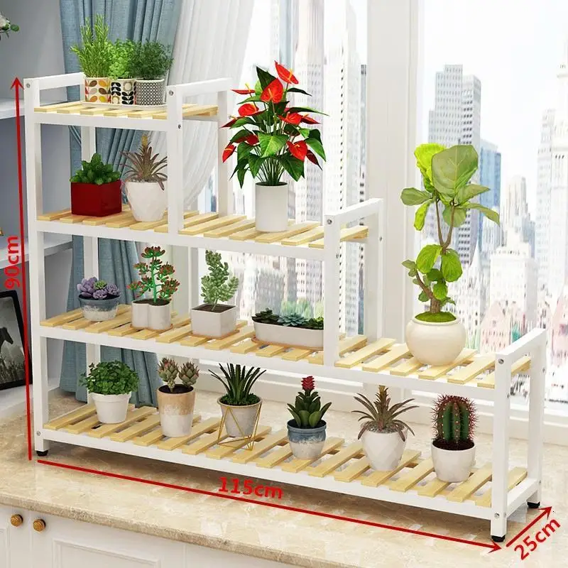 Estanteria Escalera горшок Крытый Terraza Mueble Para Plantas балкон полка Dekoration открытый цветок Stojak Na Kwiaty завод Стенд - Цвет: MODEL E