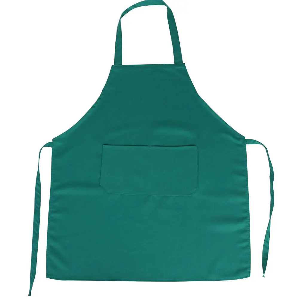 Kitchen Apron Unisex Elegant Sleeveless Oil-Proof Stylish Cooking Bar Painting Solid Waterproof