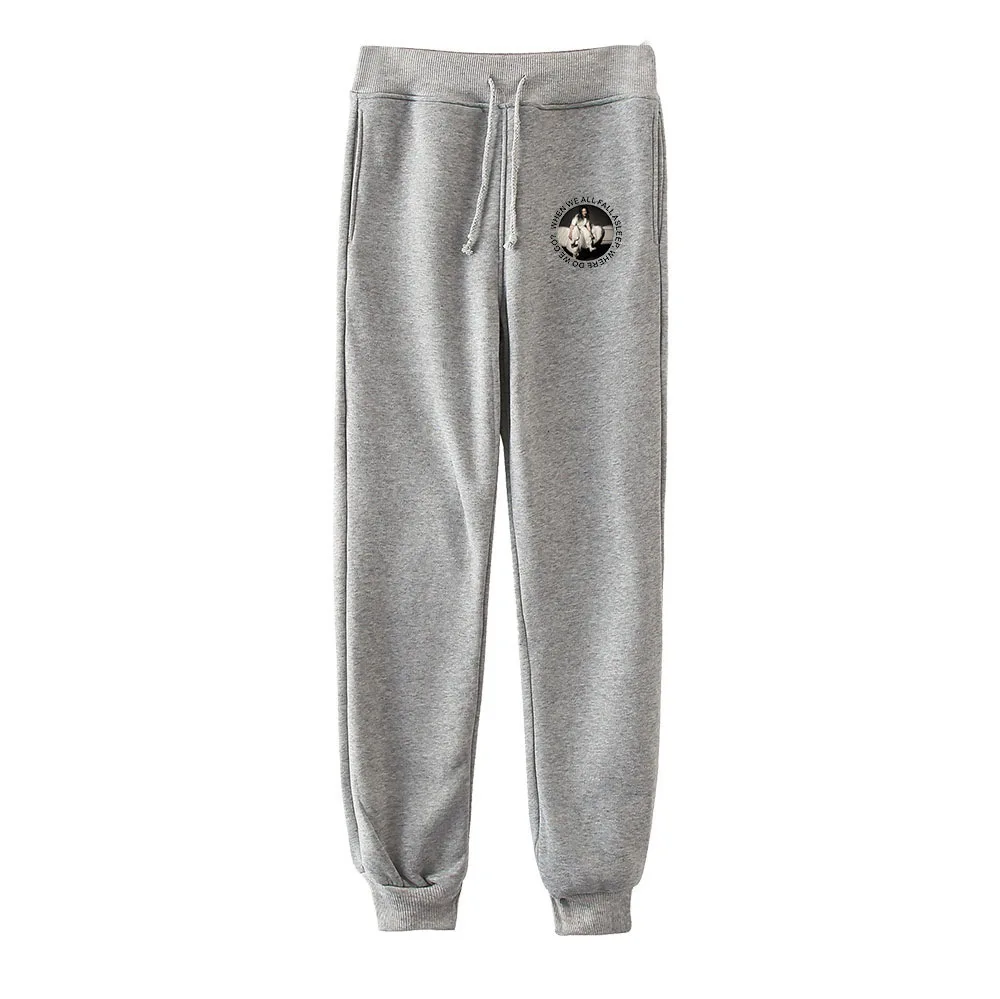 

2019 New Style Billie eilish Loose And Plus-sized Ankle Banded Pants Men And Women