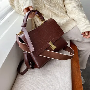 

Fashion Women Handbags New Arrival Female Shoulder Bags Quality Brand Cross Body Bags Crocodile Pattern PU Leather