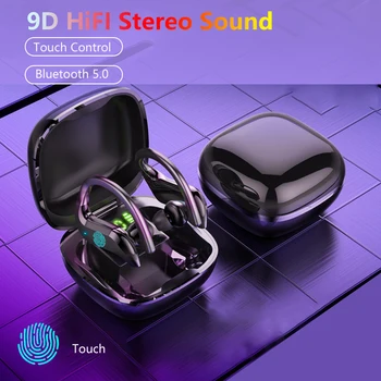

9D Stereo Sports TWS Bluetooth 5.0 Earphones 1000mAh Charging Box Wireless Headphone Waterproof Earbuds Headsets With Microphone