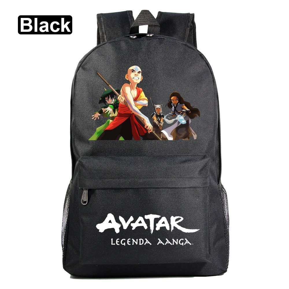 

Рюкзак Avatar The Last Airbender, школьная сумка для мальчиков и девочек, рюкзак для путешествий, большая прочная сумка для ноутбука