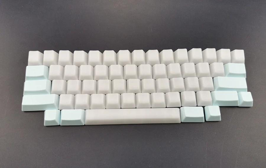 HHKB POM пустые колпачки для ключей статическая емкость материал для Diy Mechanica механическая клавиатура туман белый светильник синий Oem профиль Keycap
