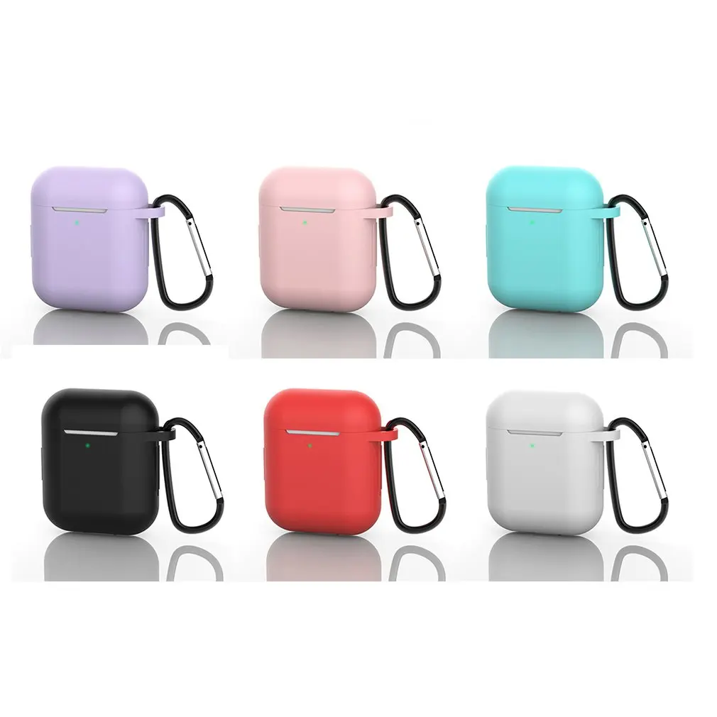 Защитный чехол для наушников Airpods универсальный гарнитуры силиконовый