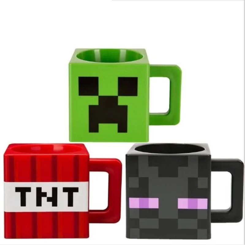Кружка для газона Enderman minecrafte забавная керамическая кружка Creeper TNT питья воды