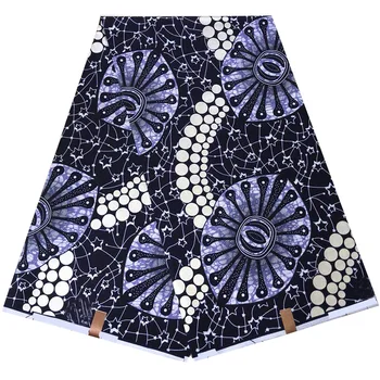 

Gold print african new fashion anakra 100% cotton african wax fabric nigerian ghana kitenge dashiki real wax fabric 6yards G0013