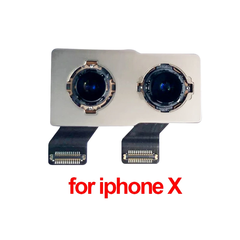 

1Pcs 100% Tested Top quality Back Rear Camera Rear Dual Camera Lens Flex Cable Part New For iPhone X