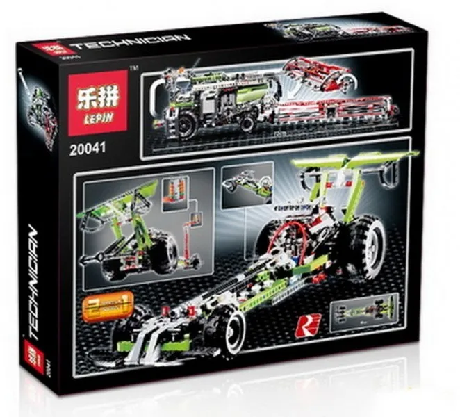 Конструктор lepinblocks 20041 Уборочный комбайн Technic совместим с Лего 8274 LN-20041