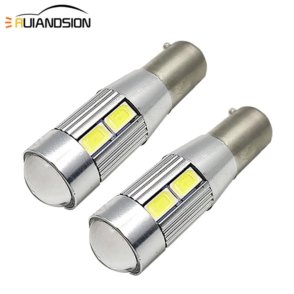 2 шт. Автомобильные светодиодные лампы Canbus BA9S T4W BAX9S BAY9S H21W 8SMD 5630 + XBD SMD | Автомобили и