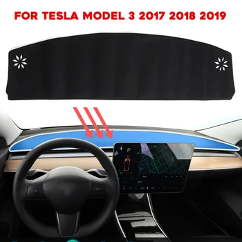 

Autoleader Car Dashmat Dashboard Mat Non-slip Dash Board Cover Pad For Tesla MODEL 3 2017 2018 2019