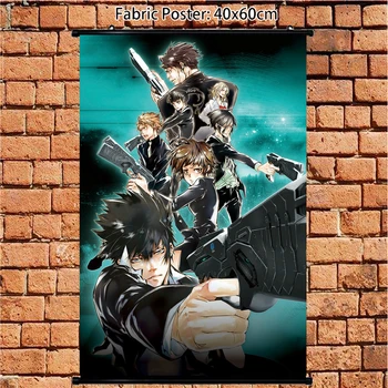 

Anime Poster Psycho-Pass Kougami Shinya Makishima Shougo wall scroll 60x40cm Art Prints Room Home Decoration